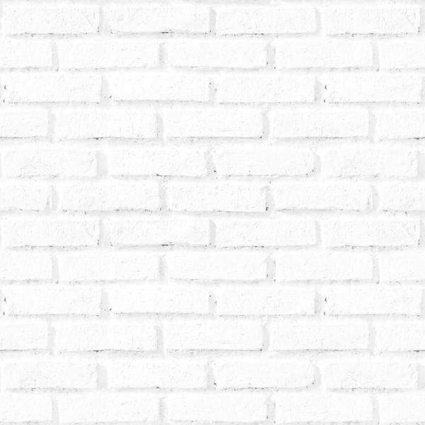 Imagem de Tijolo Branco - Papel de Parede - 0,58 x 2,50m