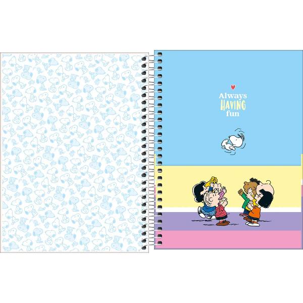 Imagem de Tilibra - Planner Espiral 17,7 x 24 cm Snoopy 2025 - Home is where your heart is