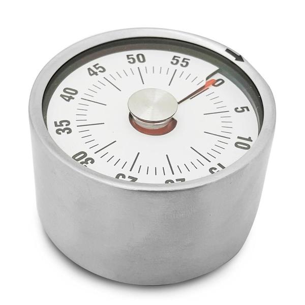 Imagem de Timer Magnético de Aço Inox 6X3,5CM