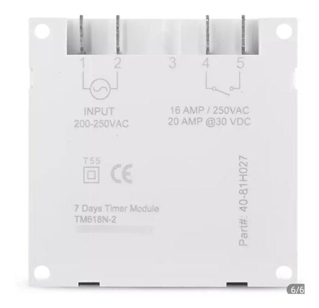 Imagem de Timer Relé Programável Digital - 220v - Tm618n-2