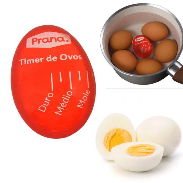 Imagem de Timer Temporizador para Cozinhar Ovos Prana  Top Rio 