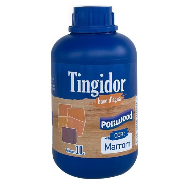 Imagem de Tingidor Borlen Poliwood Madeira Cores A Base D'água 1L