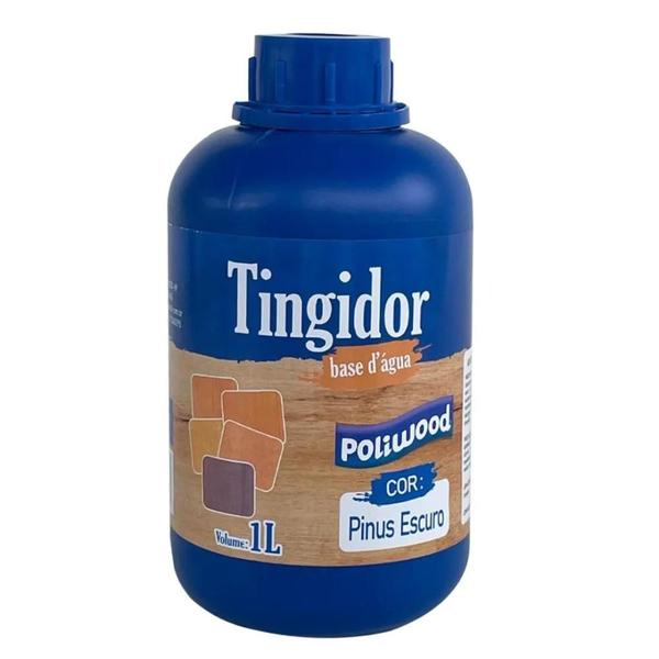 Imagem de Tingidor Borlen Poliwood Madeira Cores A Base D'água 1L