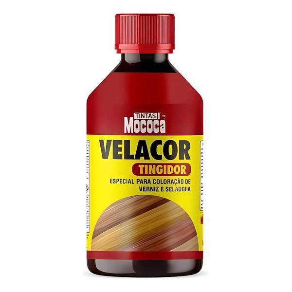 Imagem de Tingidor Velacor Especial P/ Madeira Mococa 200ml Cor Imbuia