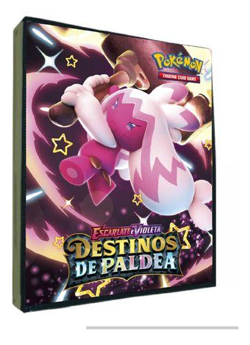 Imagem de Tinkaton Destinos De Paldea Album Pokemon Cards + 20 Folhas