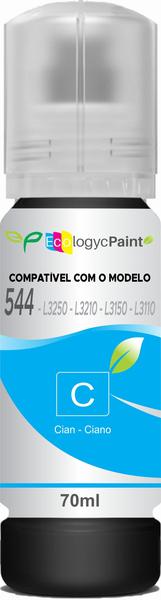 Tinta 544 para L1110 L1210 L3110 L3250 L5190 kit 10 tintas compativel - ECOLOGY PAINT Imagem de Tinta 544 para L1110 L1210 L3110 L3250 L5190 kit 10 tintas compativel