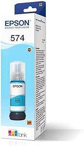 Tinta 574 T574 KIT Com 6 Cores L8050 L18050 (completo) - EPS0N Imagem de Tinta 574 T574 KIT Com 6 Cores L8050 L18050 (completo) - EPS0N