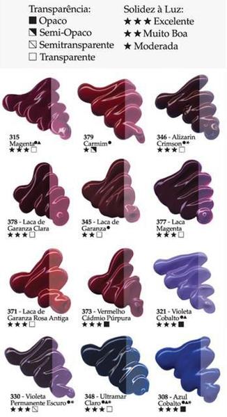 Tinta a óleo Acrilex Classic Colors 20ml Imagem de Tinta a óleo Acrilex Classic Colors 20ml