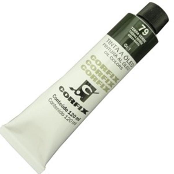 Imagem de Tinta a Óleo Corfix 120ml 079 Terra Verde G1