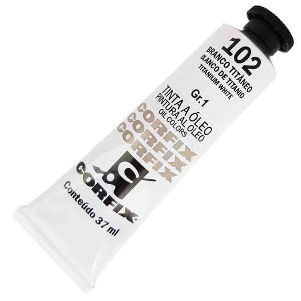 Imagem de Tinta A Oleo Corfix G1 102 Branco Titanio 37Ml