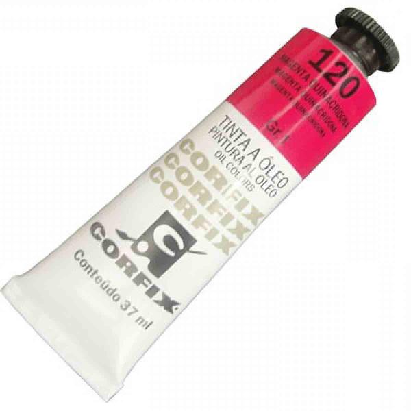 Imagem de Tinta A Óleo Corfix G1 120 Magenta Quinacridona 37Ml