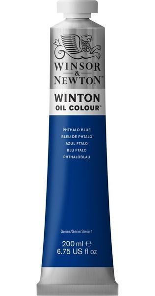 Imagem de Tinta A Óleo Para Tela Winton 200ml 516 S1 Phthalo Blue