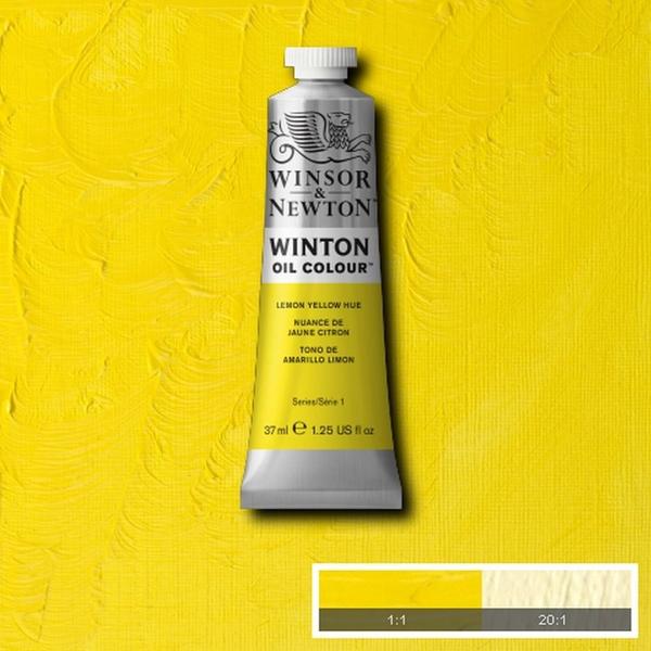 Imagem de Tinta A Óleo Para Tela Winton 37ml 346 S1 Lemon Yellow