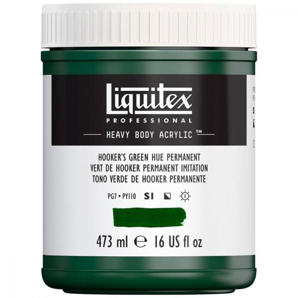 Imagem de Tinta Acrílica 224 Hookers Green Liquitex Heavy Body 473ml