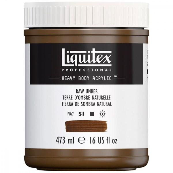 Imagem de Tinta Acrílica 331 Raw Umber Heavy Body 473ml Liquitex