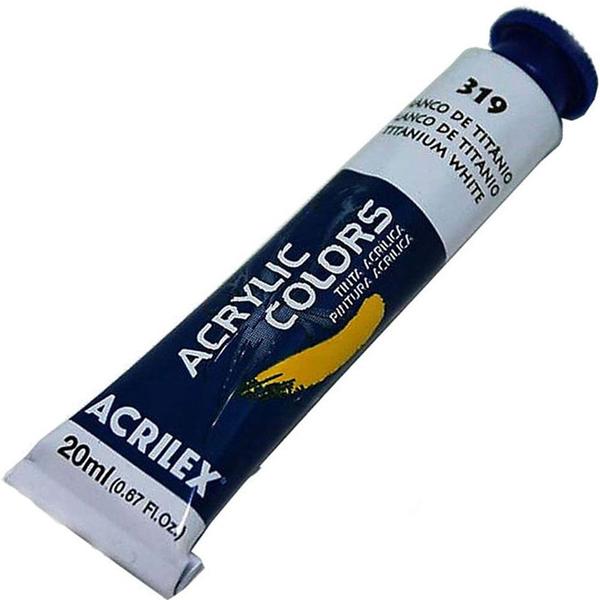 Imagem de Tinta Acrílica Acrilex Branco Titânio 20ML