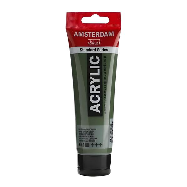 Imagem de Tinta Acrilica Amsterdam Talens 708 Paynes Grey 120ml