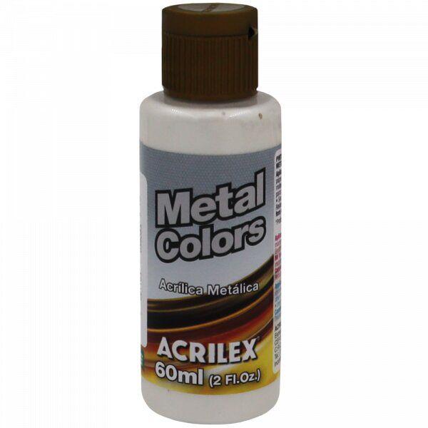 Imagem de Tinta Acrílica Branco Metálico (60ml)