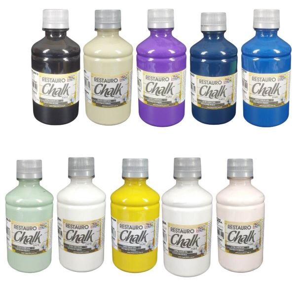 Imagem de Tinta Acrílica Chalk Arte e Artesanato 250ml True Colors