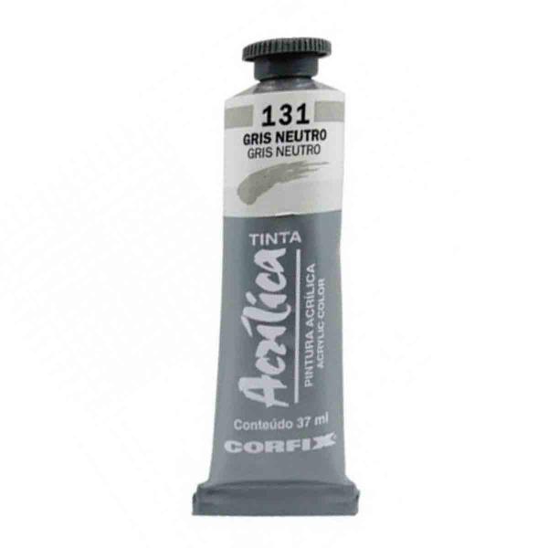 Imagem de Tinta Acrílica Corfix 131 Gris Neutro 37Ml