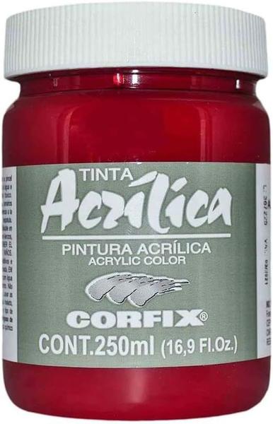 Imagem de Tinta Acrílica Corfix 250ml Alizarin Crimson 104 Gr 2