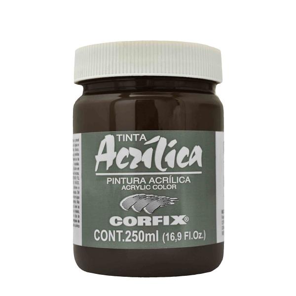 Imagem de Tinta Acrílica Corfix 250ml Cor Sépia 118 G1