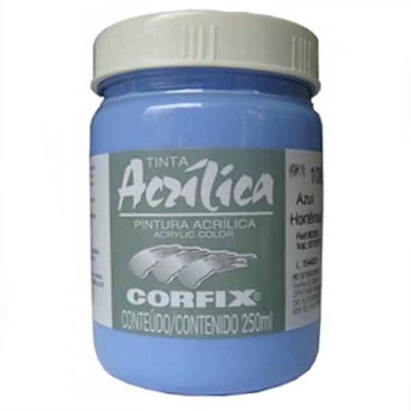 Imagem de Tinta Acrilica Corfix Azul Hortensia 250ml