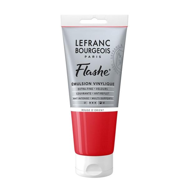 Imagem de Tinta Acrílica Flash Lefranc&Bourgeois 80ml 382 Oriental Red