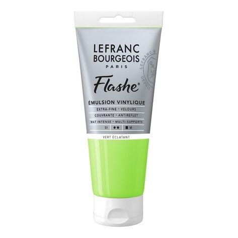 Imagem de Tinta Acrílica Flashe Lefranc 80ml 554 Bright Green