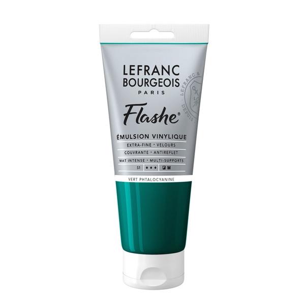 Imagem de Tinta Acrílica Flashe Lefranc 80ml 598 Phthalocyanine Green