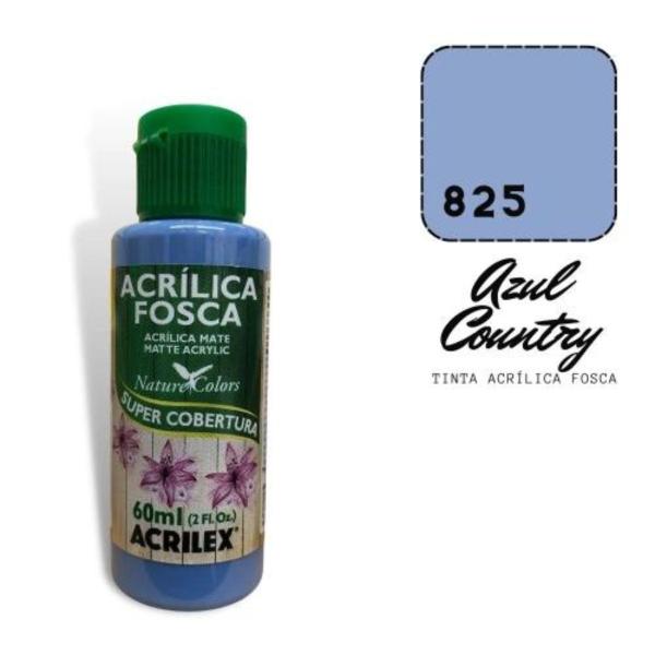 Imagem de Tinta Acrílica Fosca 60ml Azul Country Ref 825 Acrilex