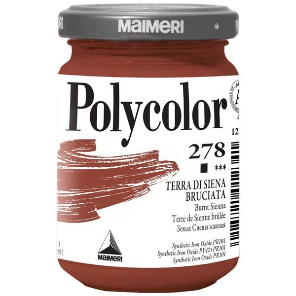 Imagem de Tinta Acrílica Fosca Maimeri Polycolor 140ml Burnt Siena