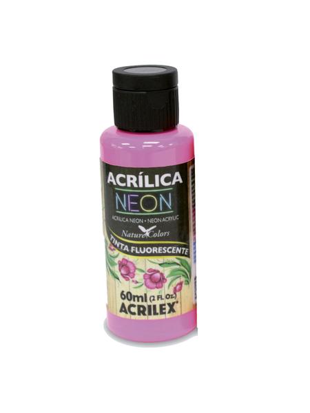 Imagem de Tinta Acrílica Fosca Neon Fluorescente 60ml Slime Acrilex