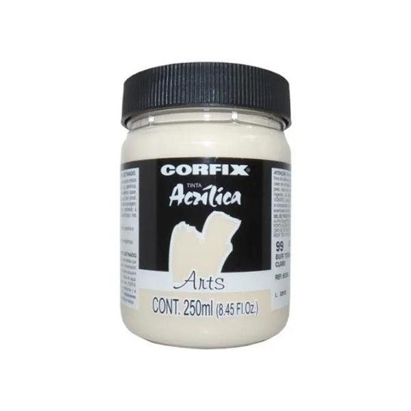 Imagem de Tinta Acrílica G1 Arts 099 Buff Titânio Claro 250ml Corfix