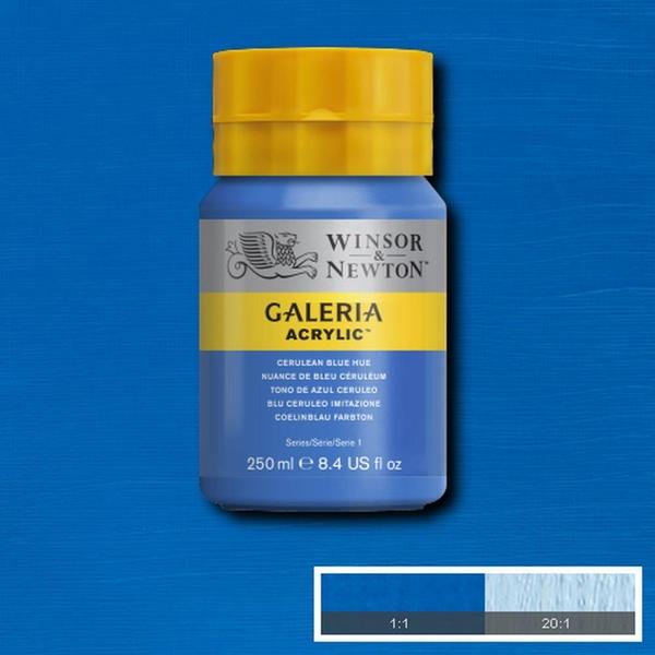 Imagem de Tinta Acrílica Galeria W&n 250ml 138 Cerulean Blue