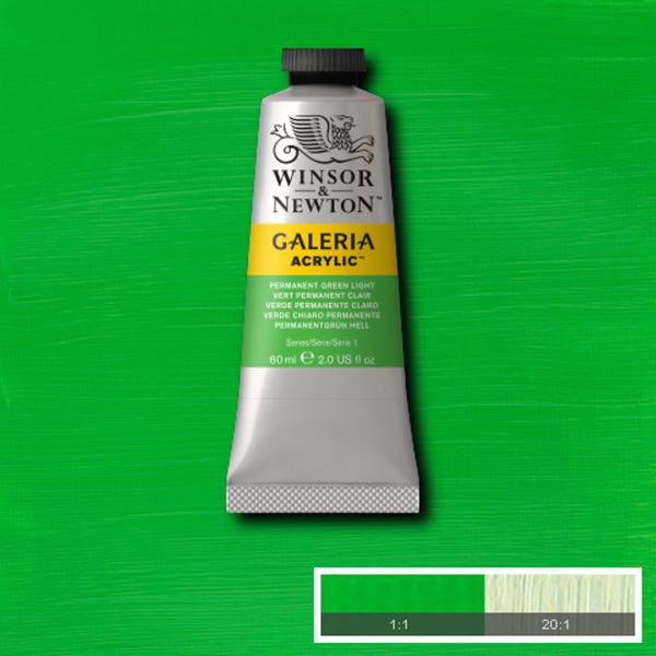 Imagem de Tinta Acrílica Galeria Winsor 60ml 484 Perm Green Middle