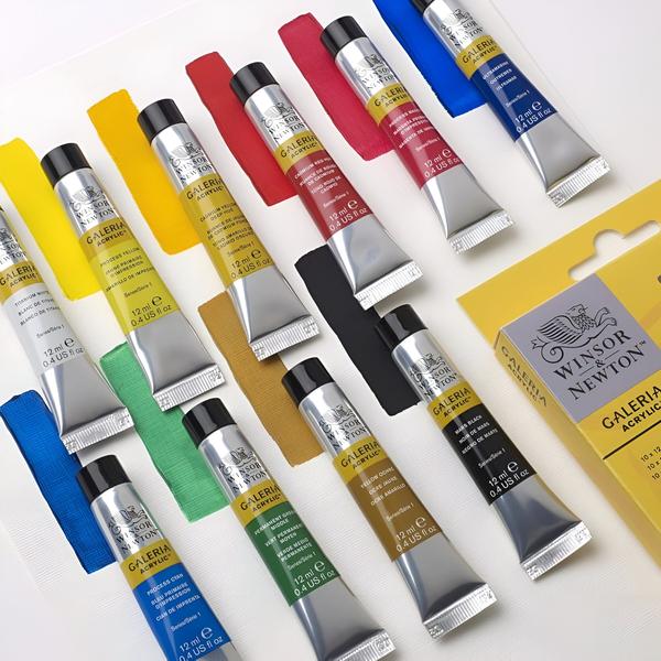 Imagem de Tinta Acrílica Galeria Winsor & Newton 12ml 10 Cores