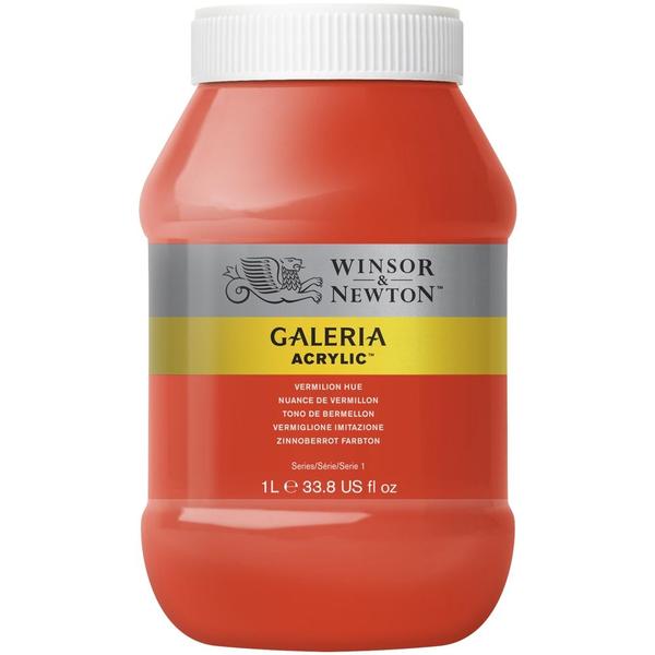 Imagem de Tinta Acrílica Galeria Winsor & Newton 1L 682 Vermilion