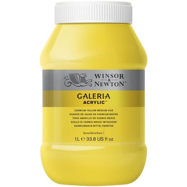 Imagem de Tinta Acrílica Galeria Winsor Newton 1L Cd Yellow Medium Hue