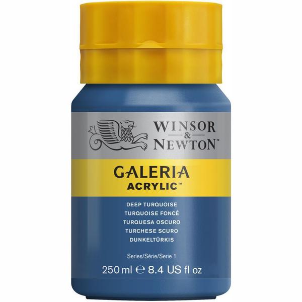 Imagem de Tinta Acrílica Galeria Winsor & Newton 250ml 232 Deep Turquoise