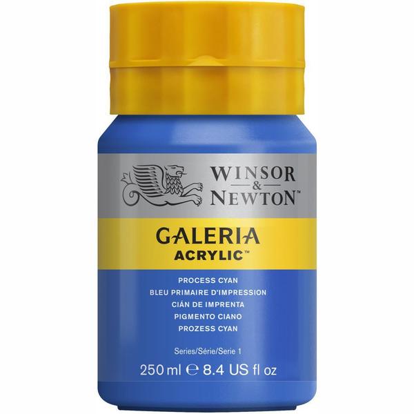 Imagem de Tinta Acrílica Galeria Winsor & Newton 250ml 535 Process Cyan