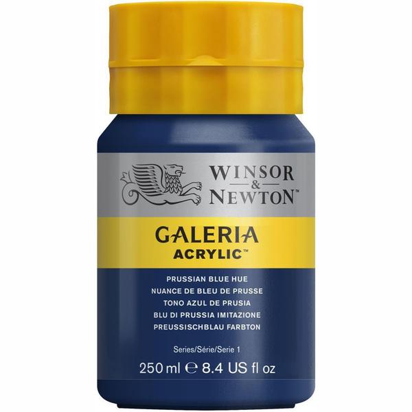 Imagem de Tinta Acrílica Galeria Winsor & Newton 250ml 541 Prussian Blue Hue