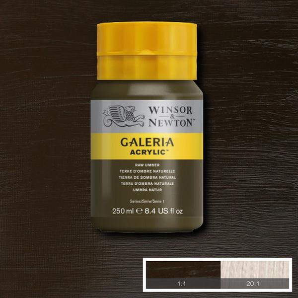 Imagem de Tinta Acrílica Galeria Winsor & Newton 250ml 554 Raw Umber