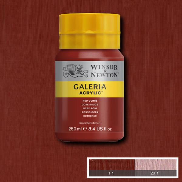 Imagem de Tinta Acrílica Galeria Winsor & Newton 250ml 564 Red Ochre