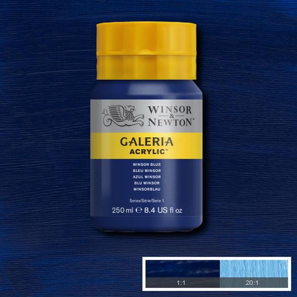 Imagem de Tinta Acrílica Galeria Winsor & Newton 250ml 706 Winsor Blue