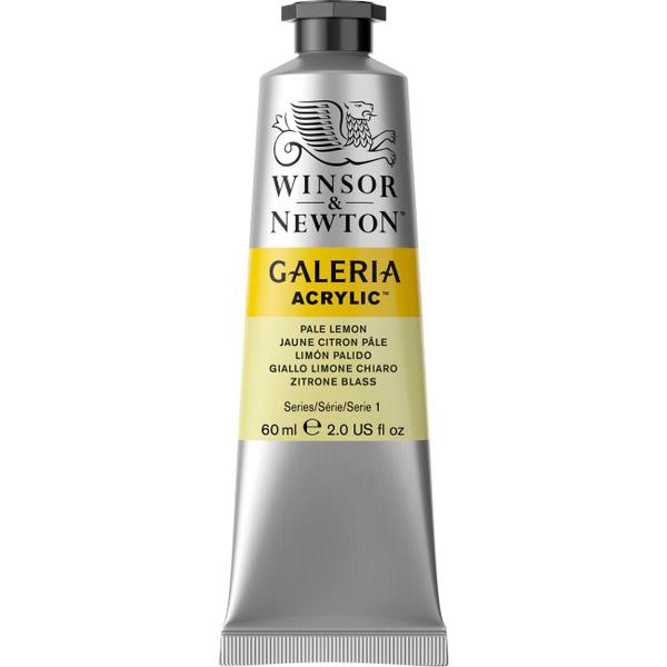 Imagem de Tinta Acrílica Galeria Winsor & Newton 60ml 434 Pale Lemon