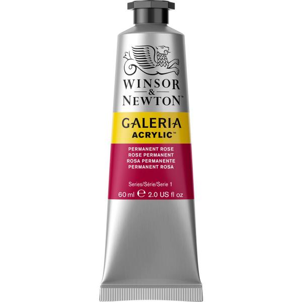 Imagem de Tinta Acrílica Galeria Winsor Newton 60ml 502 Permanent Rose