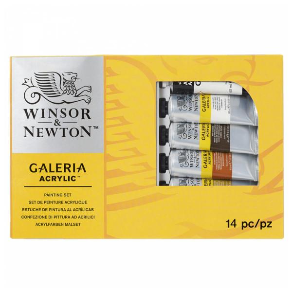 Imagem de Tinta Acrílica Galeria Winsor & Newton 60ml com Com 14 Cores