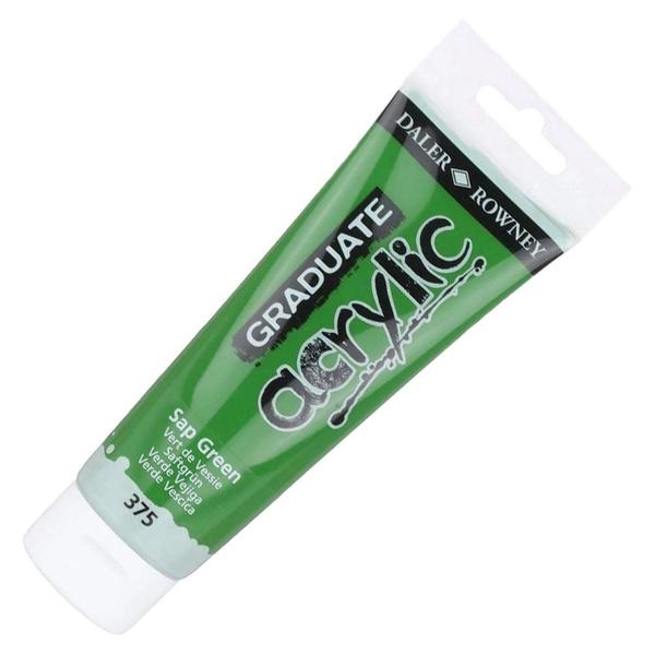 Imagem de Tinta Acrilica Graduate 120ml Sap Green 375 Daler Rowney