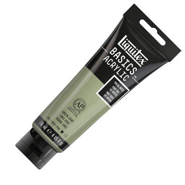 Imagem de Tinta Acrílica Green Grey Liquitex Basics 118ml 205